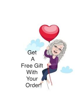 FREE GIFT WITH YOUR ORDER! 🥳